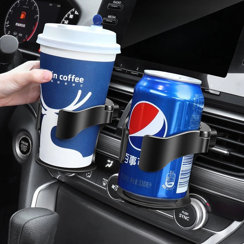 

Car Cup Holder Air Vent Outlet Drink Coffee Bottle Holder Can Mounts Holders Beverage Ashtray Mount Stand Universal Accessories