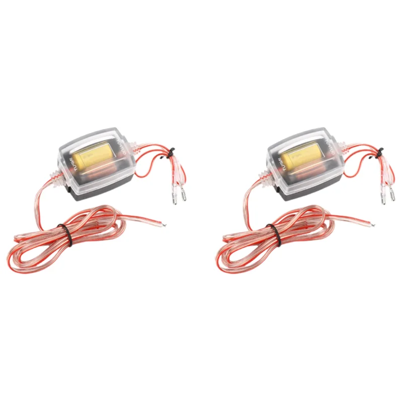 【¡Compre lo más bajo!】 2X DIY Pure Tweeter Crossover 80W Audio de coche de alta fidelidad Crossover de agudos Ideal para sistemas de audio DIY para el hogar y la etapa