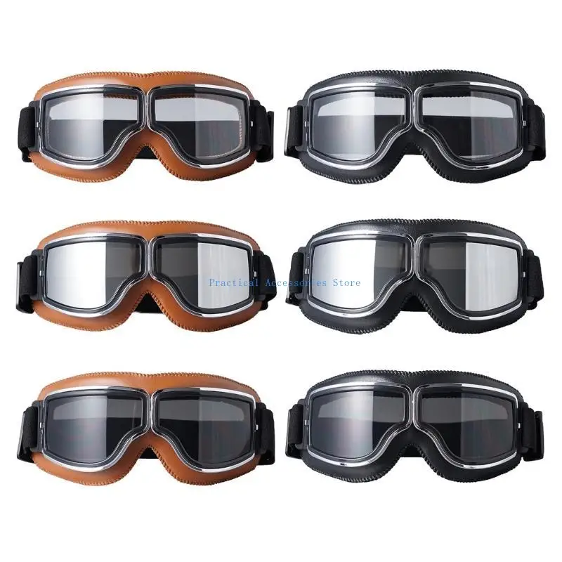 

U75E Мотоциклевые Goggles Vintage Cruiser Scooter