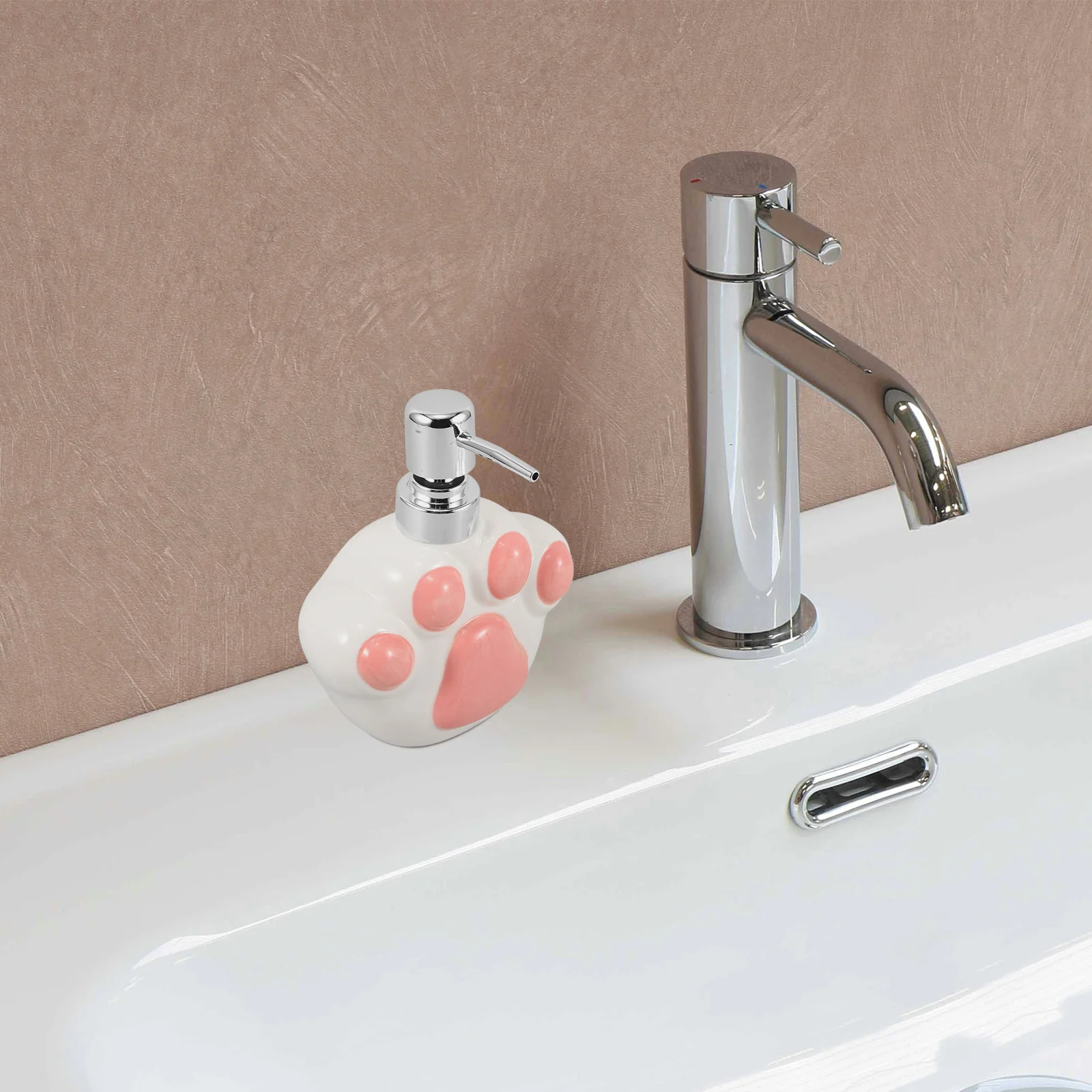 

Soap Dispenser Ceramic Lotion Bottle Leak Proof Bathroom Hand Soap Pump Dishwasher Dispenser Body Wash Bottle