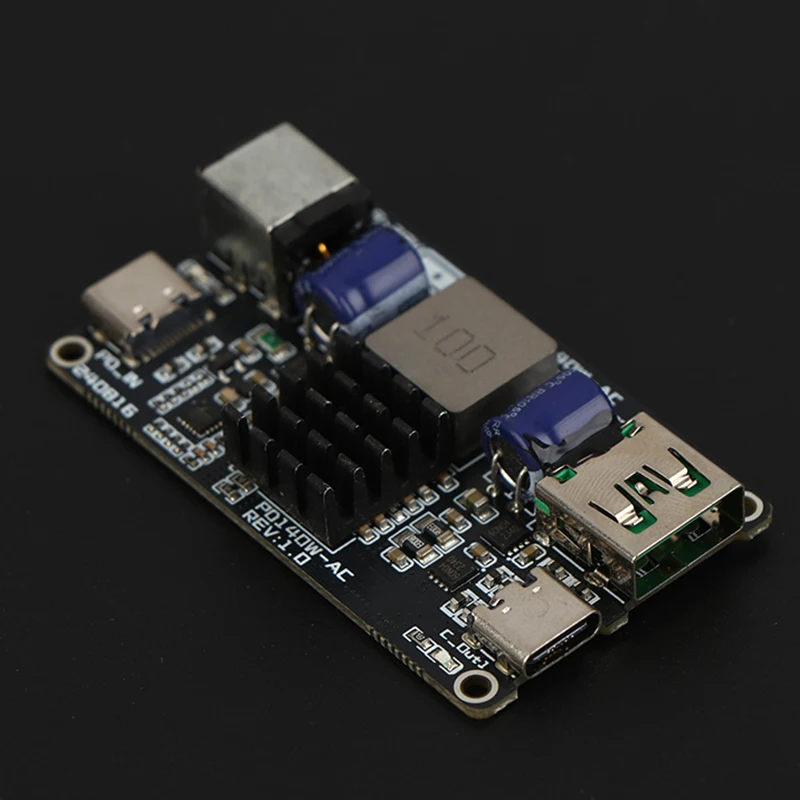 

Модуль быстрой зарядки CR PD 140W с двумя портами Type-C USB, высокомощный DC-DC преобразователь, поддержка всех протоколов быстрой зарядки PD3.1 QC3.0 QC4 QC4+
