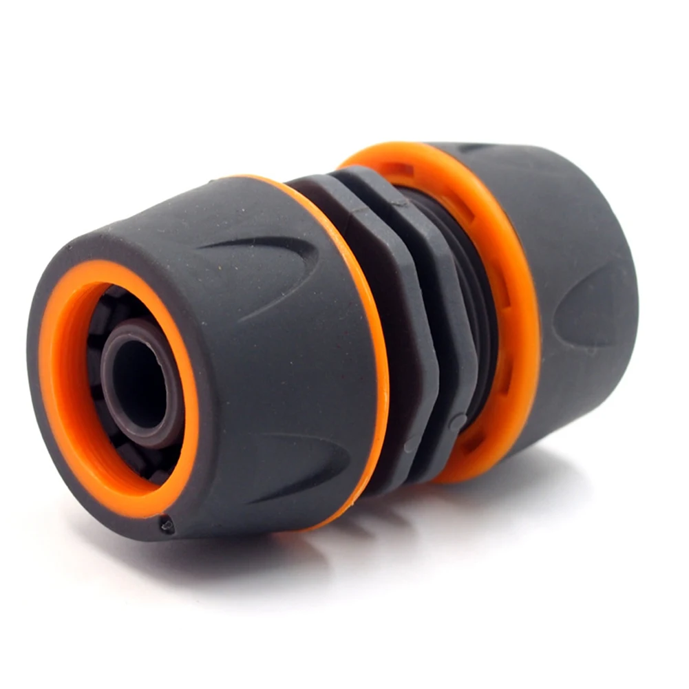 Garden Water Hose Repair & Extension Connector 1/2 Inch 4 Points Plastic Fitting 1pc/2pcs Outdoor Irrigation Pipe Joint