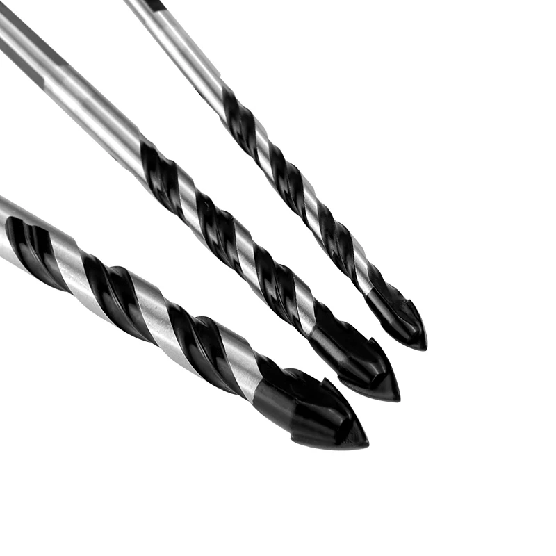 6Mm 8Mm 10Mm 12Mm Keramik Ubin Bor Bit Batu Bor Bit Set untuk Kaca Bata Beton Kayu Tungsten Karbida Tip untuk Dinding Mir