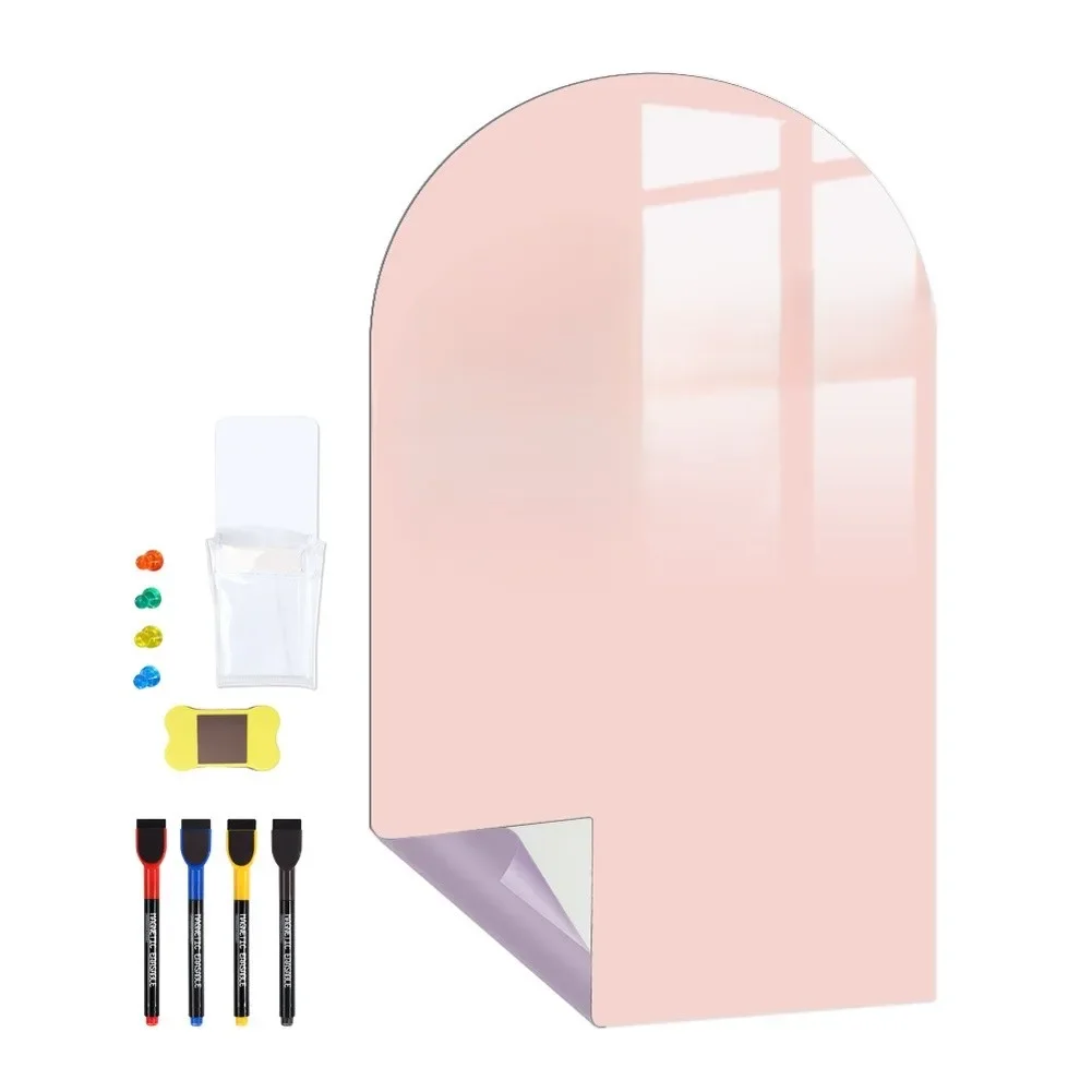 Magnetic Wall Decal Arch Magnetic Chalkboard For Kids Nursery Self-Adhesive Chalk Board Magnet Walls Stickers For Playroom