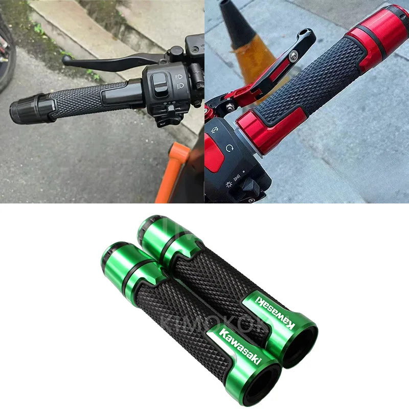 

2pcs/Set For Kawasaki Ninja300 400 ZX6R ZX9R ZX12R Z800 Z750 Z250 ER6N ER6F Motorcycle Handlebar Grips Handle Throttle Handlebar