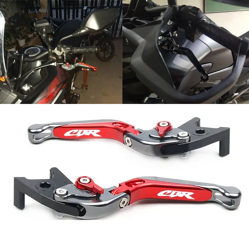 

Folding Extendable Brake Clutch Levers For CBR600 CBR 600 F2 F3 F4 F4i 1991-2007 CBR900RR 1993-1999 Motorcycle CNC Accessories