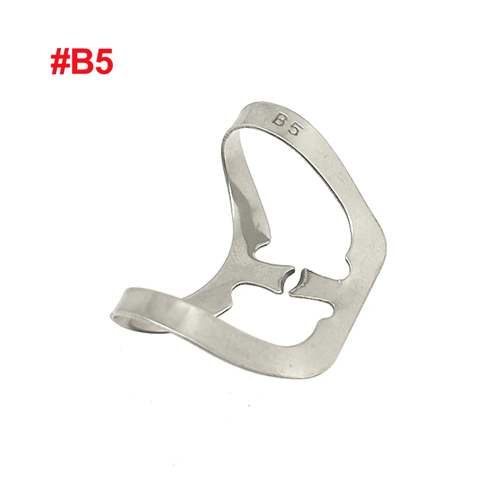 1pcs Dental Rubber Dam Clamps Endodontic Restorative Barrier Clips Stainless Steel Frame Holder Molar Teeth Dentistry Materials