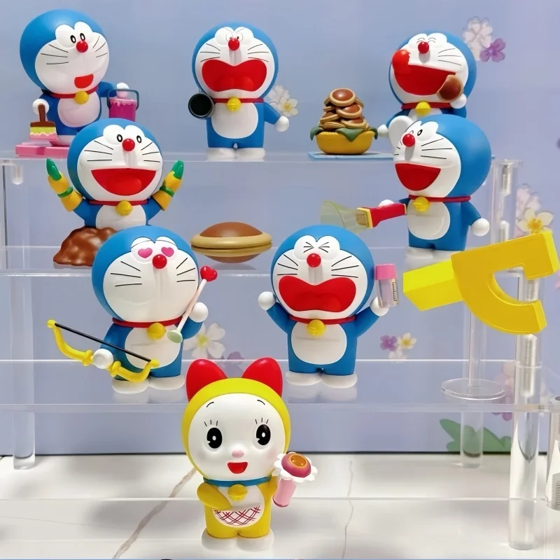 

Тайные гаджеты Doraemon, серия глухая коробка, таинственная игрушка-сюрприз, фигурка, кукла, Подарочная игрушка, украшение для куклы, подарок