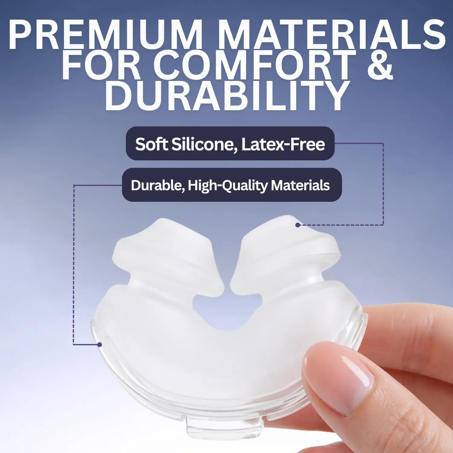 AirFit P10 Nasal Pillow Cushion - Compatible with Resmed P10 Mask-CPAP Mask Accessories Replacement-Soft Lightweight Silicone