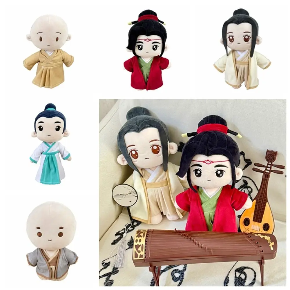 

PP Cotton Dressed Monk Cotton Doll Plush Stuffed Fluffy Costume Style Plush Toy Soft Cartoon Cotton Doll Clothes Suit