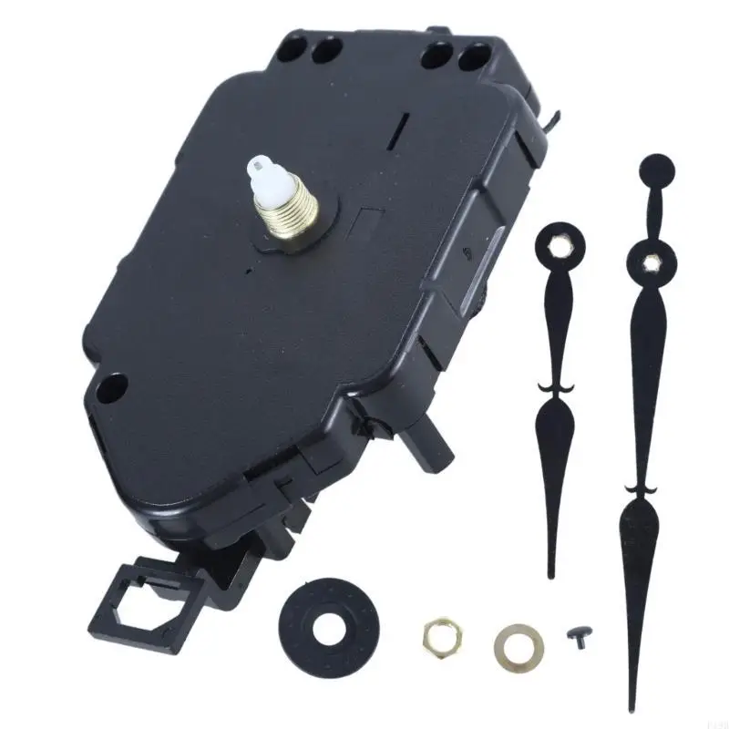 F19B Pendulum Clock Mechanism Repair Kits Clock Movements with Different Hands Replacement Easy Installation for Wall Clocks