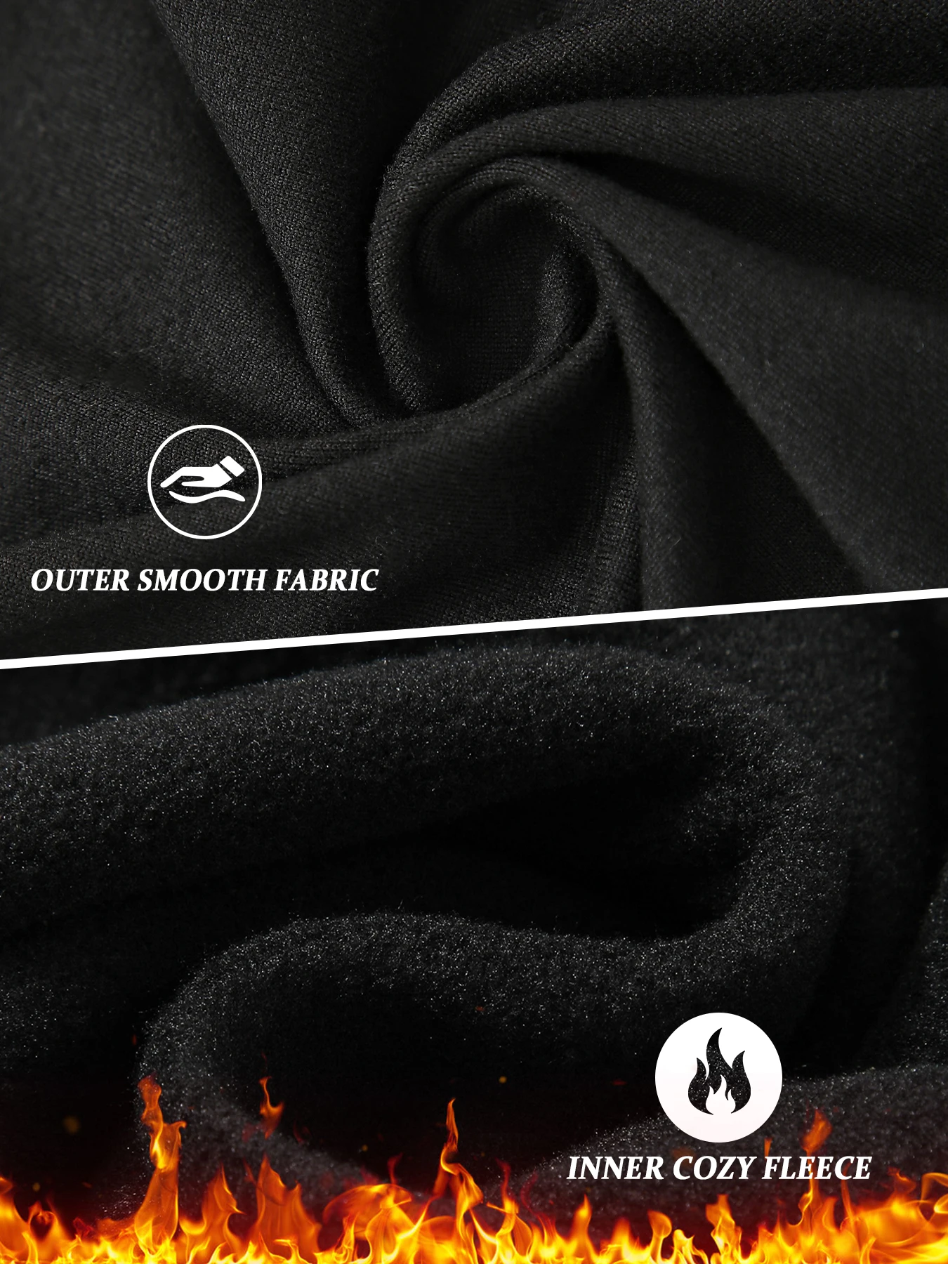 Confezione da 3 biancheria intima termica super morbida da donna. Set pigiama e pigiama termici invernali per il comfort della stagione fredda