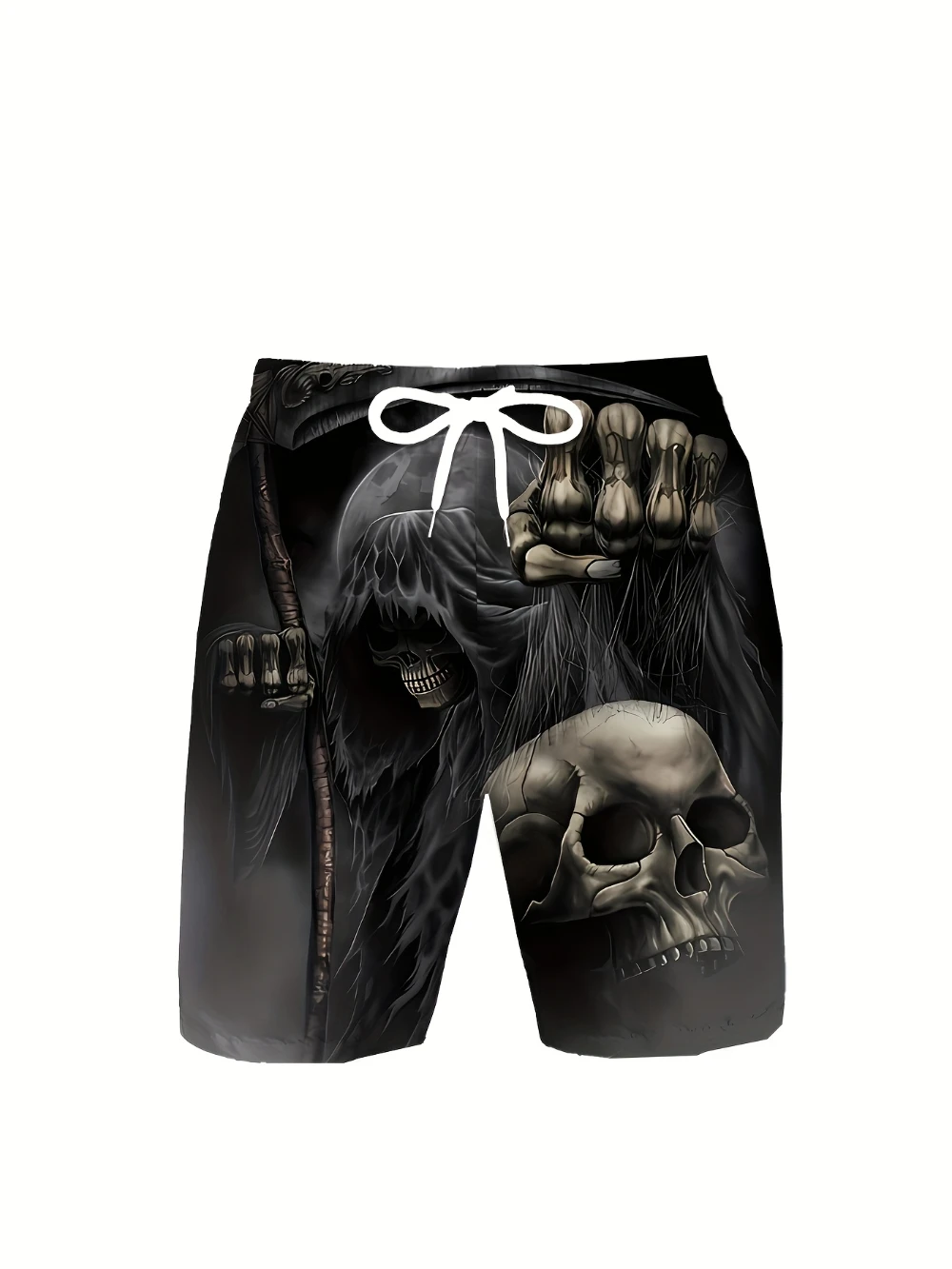 

Новые мужские быстросохнущие повседневные шорты с рисунком черепа, дышащие легкие уличные стильные летние спортивные шорты для отдыха на открытом воздухе