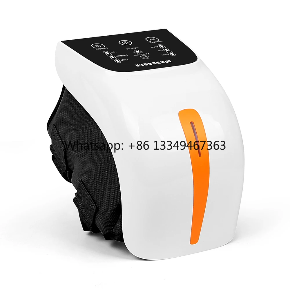 

Arthritis Pain Relief Knee Joint Massage Machine Smart Kneading Vibration Hot Compress Knee Massager With Heat