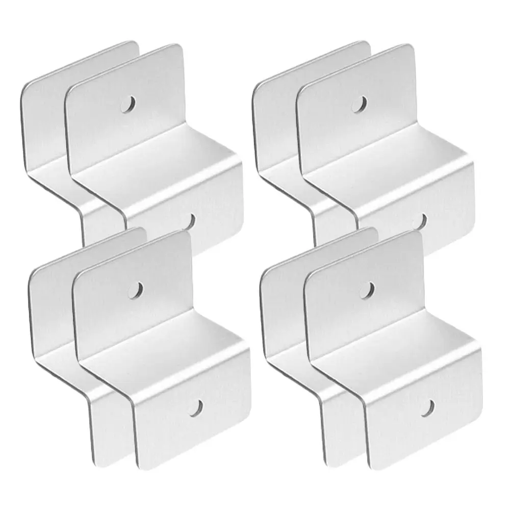 8Pcs Solar Panel Mounting Brackets Corrosion Resistant for Rv Boat Garage Mount Accessories Solar Panel Mount