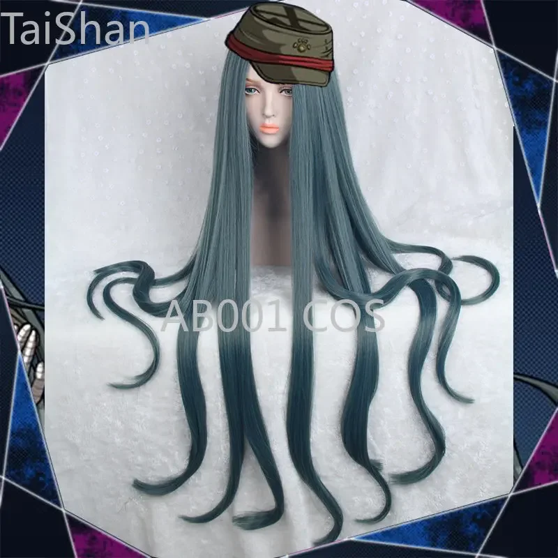 

Danganronpa V3 Killing Harmony Korekiyo Shinguji Косплей Длинные водоросли Зеленые термостойкие синтетические волосы для вечеринки + бесплатная шапочка для парика