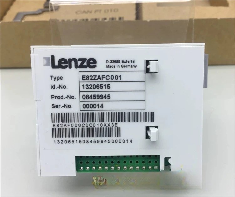 New Lenze 8200 inverter IO module E82ZAFCC100 CAN bus communication module