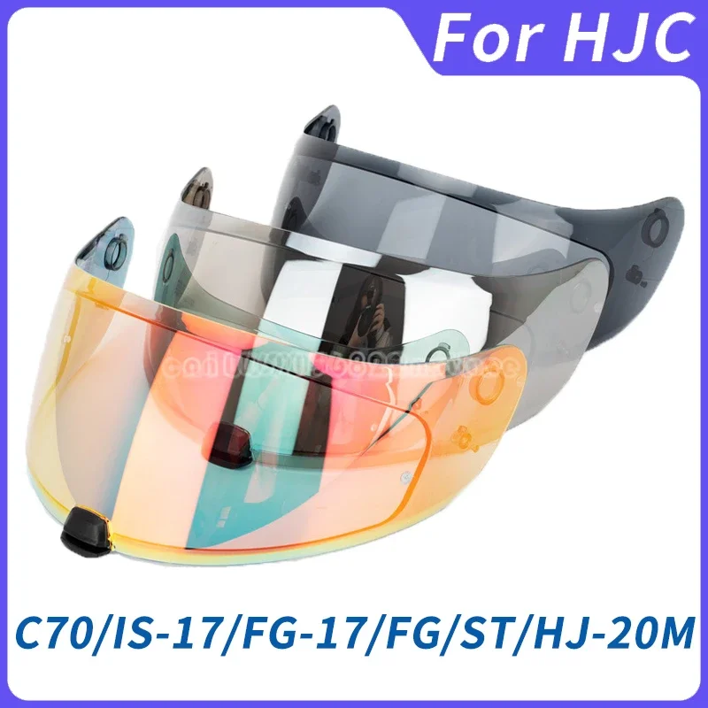 HJ20M Helm Schild voor HJC C70 FG-17 FG-ST IS-17 Motorhelm Vizier Uv-bescherming Casco Moto Visera Zonnescherm