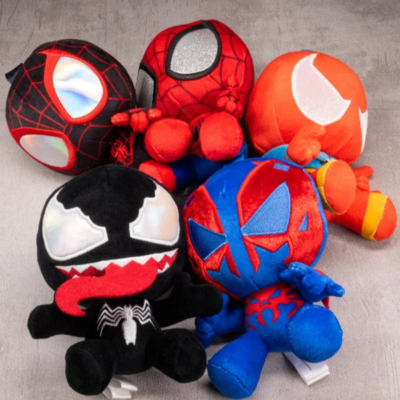 Spider Man Series Cosbi Plush Blind Box Anime Figurines Surprise Gift Backpack Pendant Ornament for Boys Trendy Collectible Toys