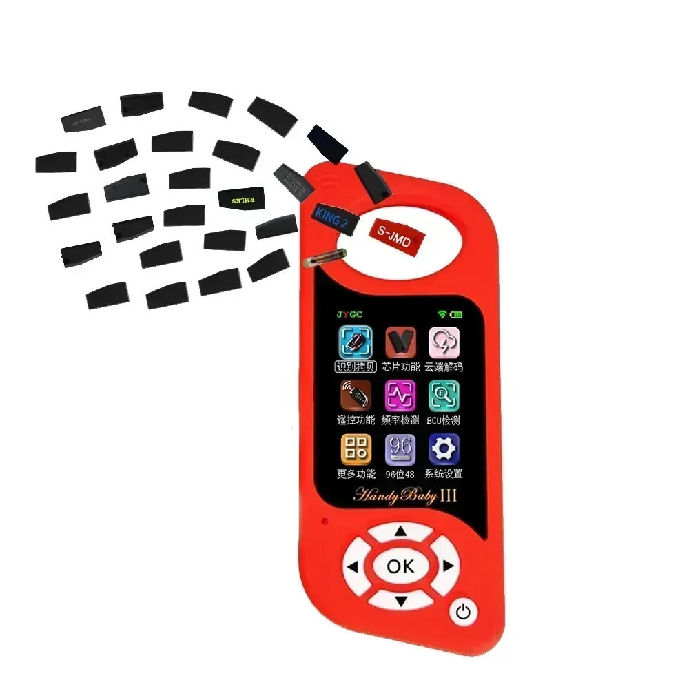 Newest JYGC Handy Baby III Wifi / Bluetooth Version Remote Generator Handy Baby 3 ID46/47/4D/48/70/83/T5/Red/King Chip Copier