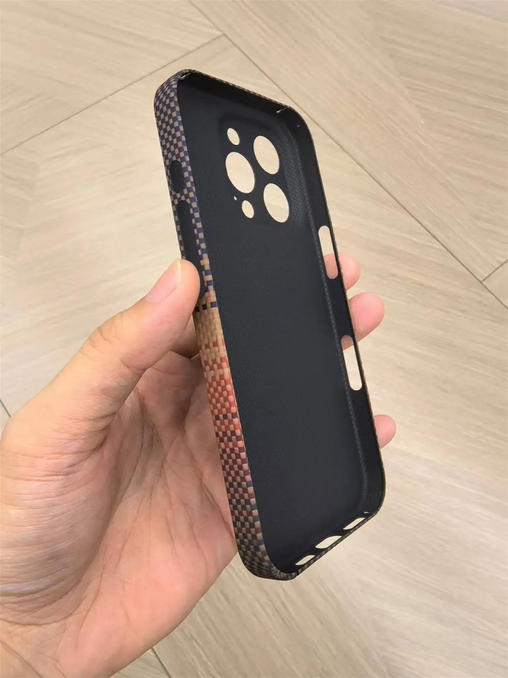 Magnetic Premium Real Aramid Carbon Fiber Case for iPhone 15 16 Pro Max Shockproof Hard Cover