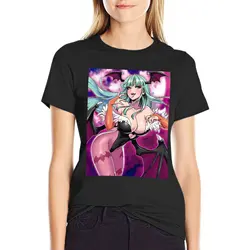 morrigan aensland 4 T-Shirt korean fashion summer clothes oversized t shirts for Women