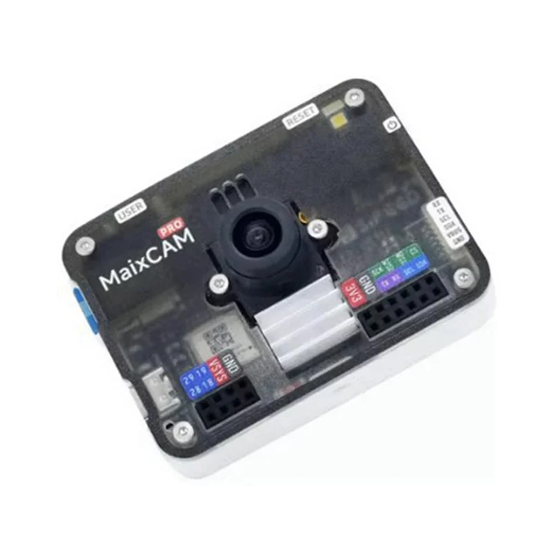 

A41T For Sipeed Maixcam Pro AI Camera Kit NPU SG2002 RISC-V YOLO Opencv WIFI6 With 2.4Inch Screen MIC Speaker And Battery