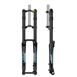 ZOOM Bicycle Front Fork 26/27.5/29in For MTB Downhill Double Shoulder Shock Absober Damping Adjust Speed-Down Winter Ride Fork