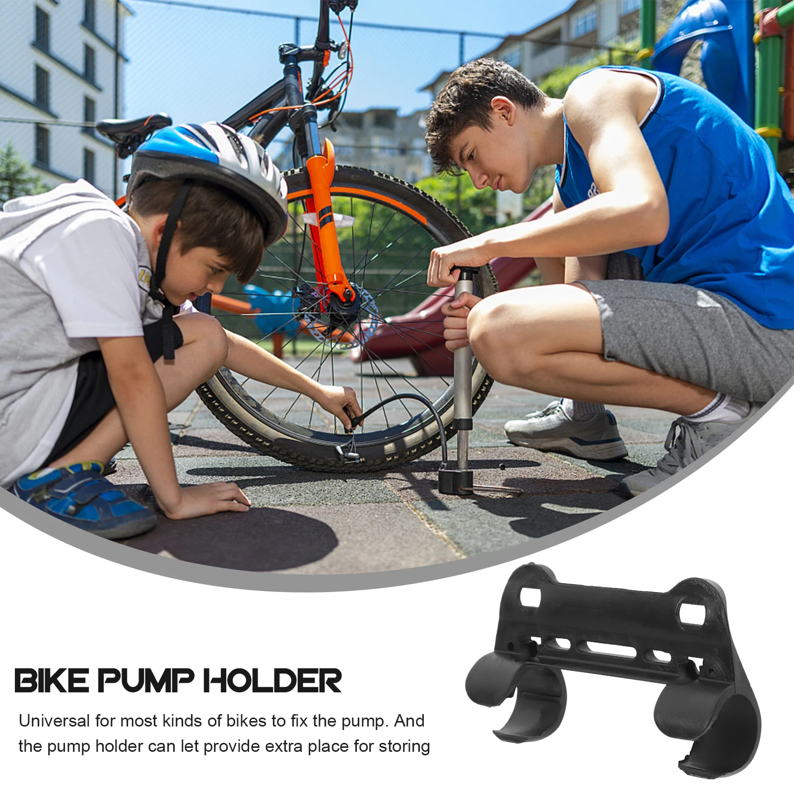 5 قطعة حامل الدراجة جبل دائم النايلون مضخة تثبيت كليب لإطار دراجة عالمية حامل الزجاجات مضخة خفيفة الوزن الاحتفاظ