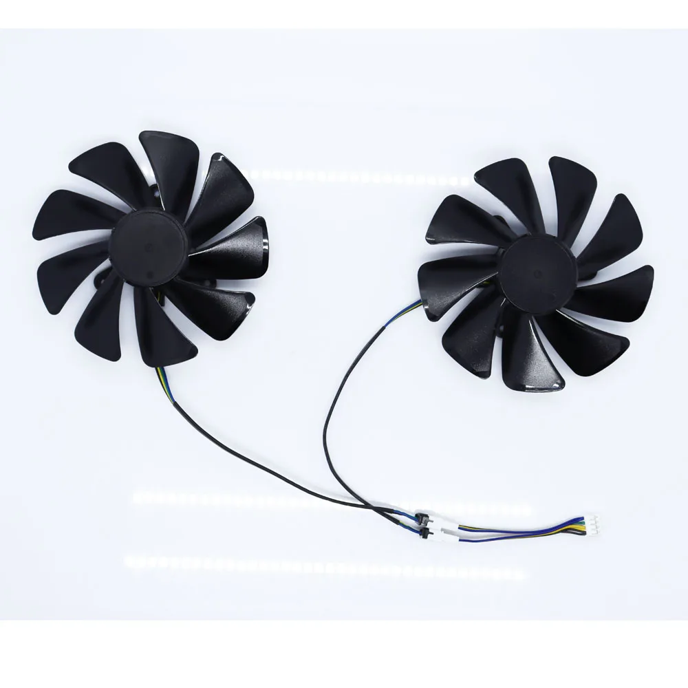 

Вентилятор видеокарты, кулер графического процессора, для AFOX RTX 3070 RTX 3070 8 ГБ AF3070-8192D6H7, FL8015 12VB, охлаждение карт