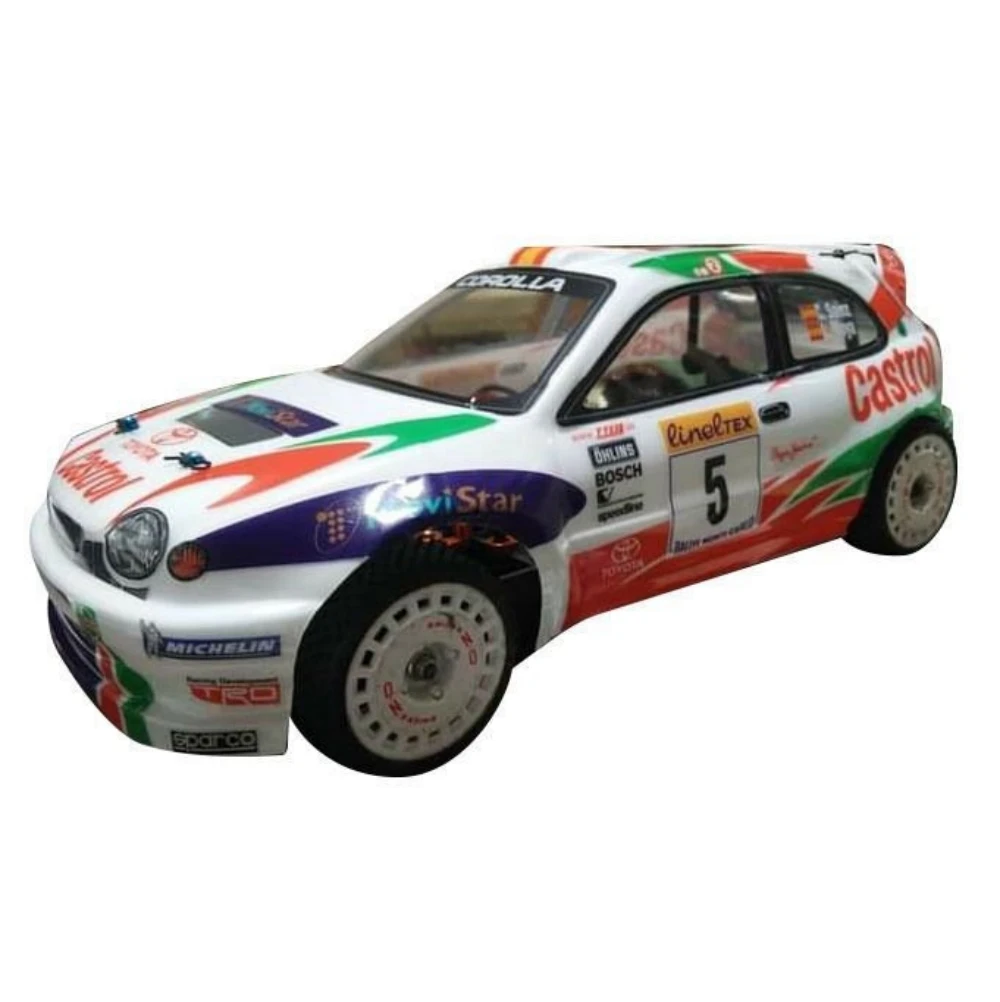 Scale 1:10 Corolla WRC Clear body shell set fit RC Drift Chassis 239mm Wheelbase