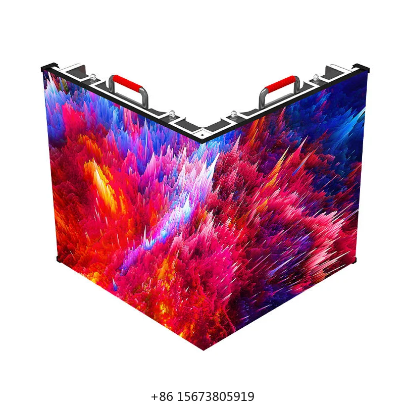 

Never Black Led Curved Screen Pantalla LED P3.91 P2.6 Indoor Outdoor Flexible Curve Rental LED Display Stage Screen Panel