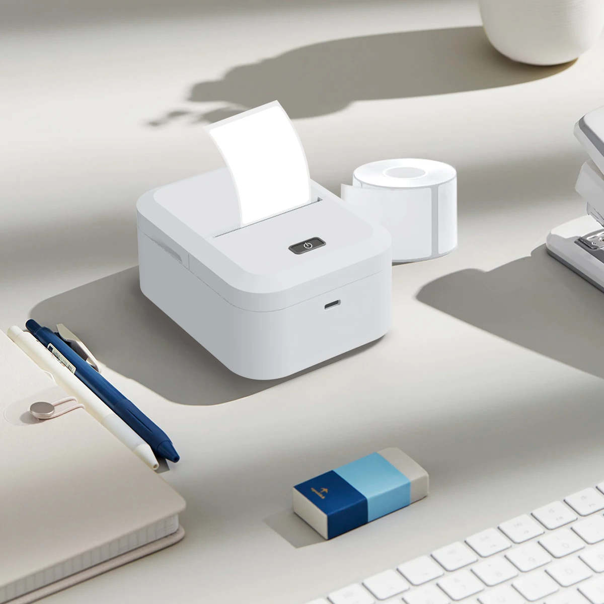 Marklife Portable Label Printer X2 Mini Wireless Bluetooth-compatible Inkless Sticker Maker Printer Tag Price Machine