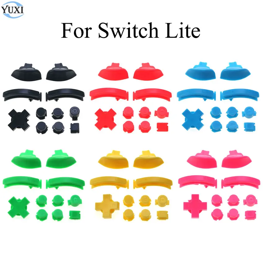 

YuXi For Nintend Switch Lite ZL ZR L R ABXY D-Pad Home Buttons Replacement For NS Lite Game Console