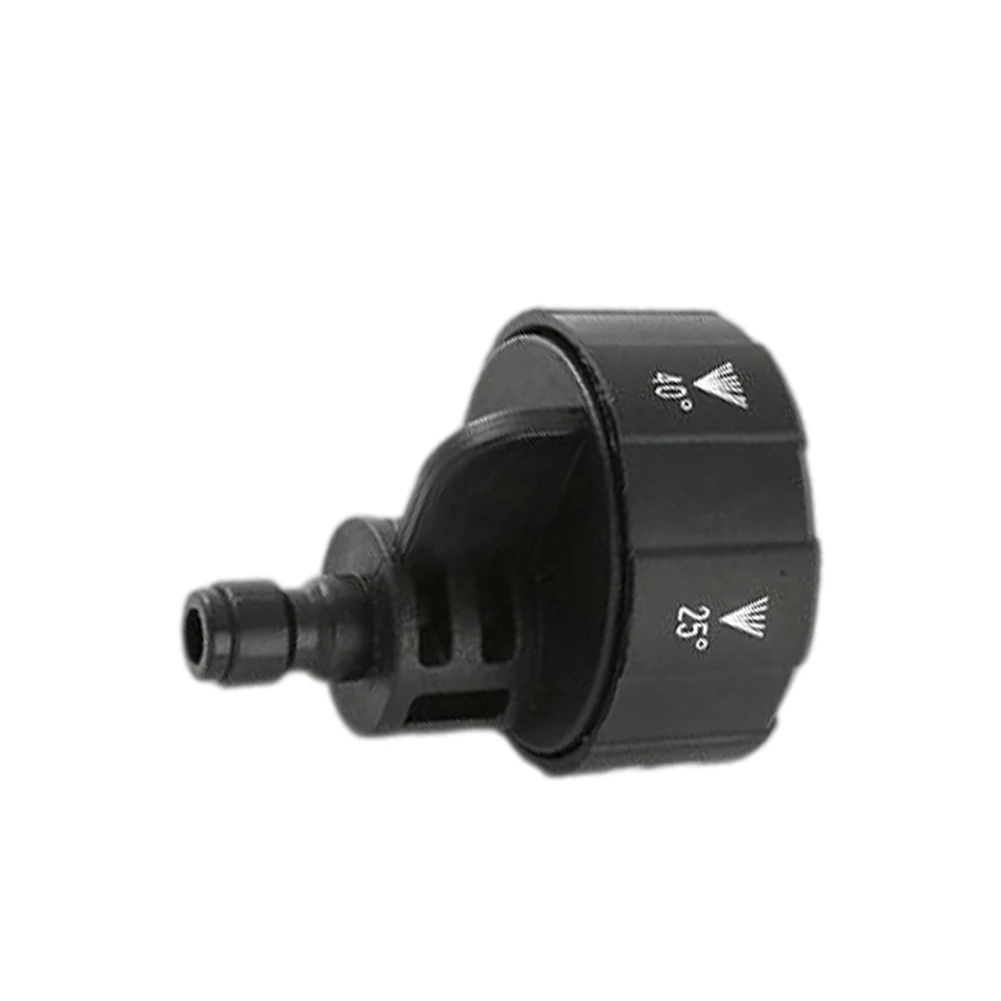 6 in 1 Adjustable Pressure Washer Nozzle for Hot Cold Water 3200 PSI 2.7 GPM HDPE 304 Stainless Steel Brass 1/4 Inch Fit