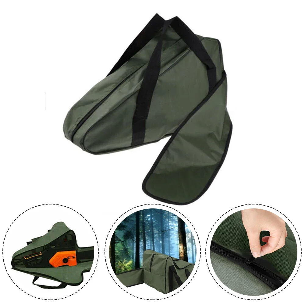 Imagem -02 - Portátil Chainsaw Storage Bolsa Saw Carry-case Protective Holdall Box Green Tools Box Use 20