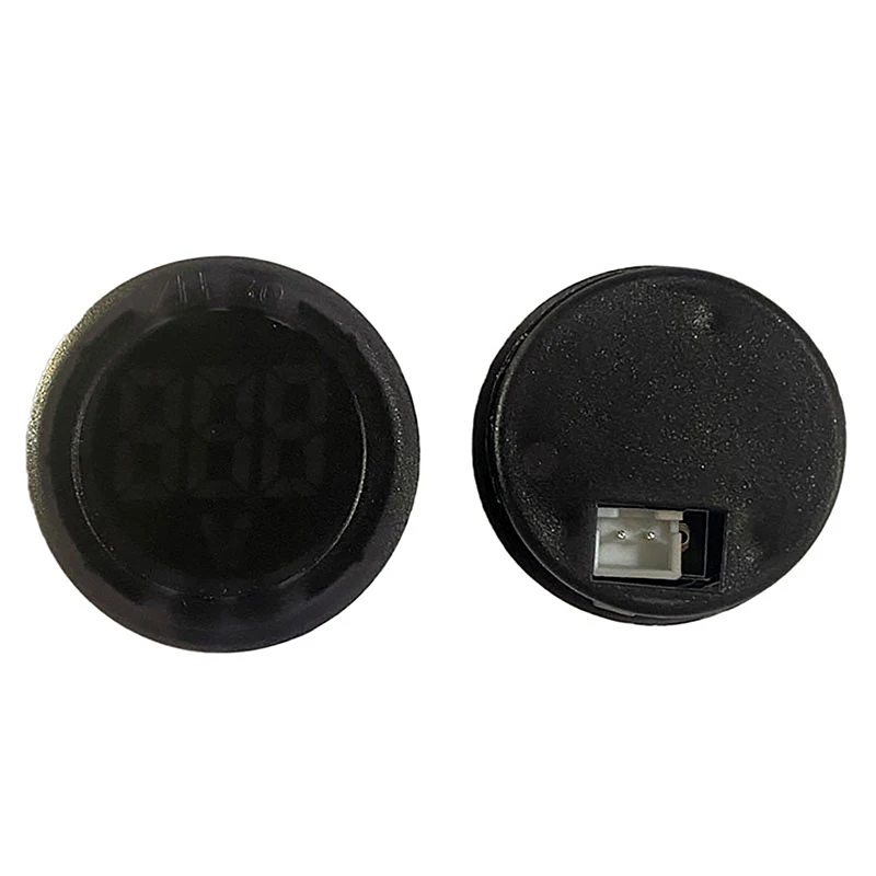 Tampilan Digital LED Voltmeter dua kawat DC 4-100V; Pengukur Arus Tegangan Kendaraan; Panel Monitor Penguji Pendeteksi Volt