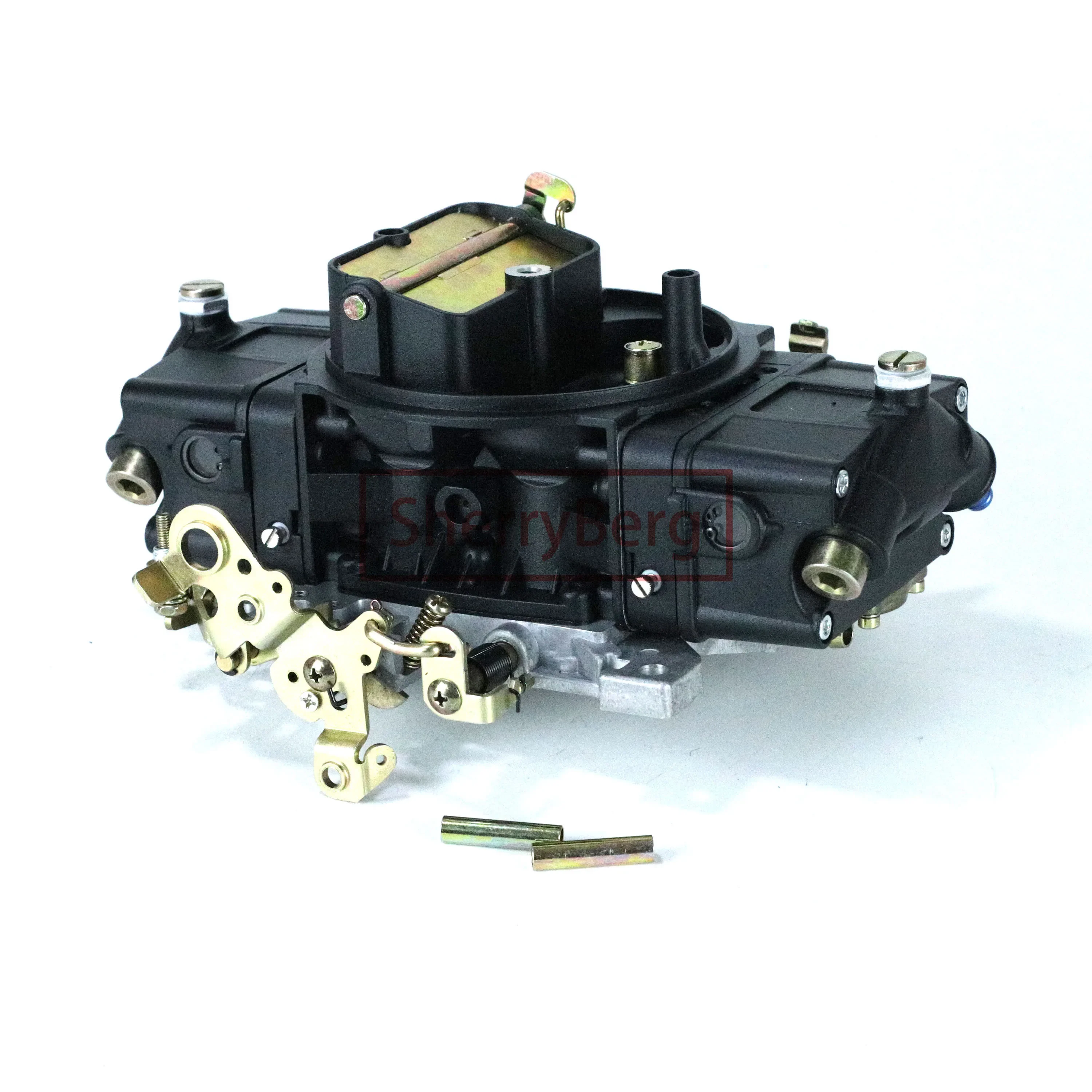 

SherryBerg Carburador Carburetor Carb Rep. For Holley 0-4779C 4150 Double Pumper 750 CFM 4 Barrel Carb, Manual Choke Black NEW