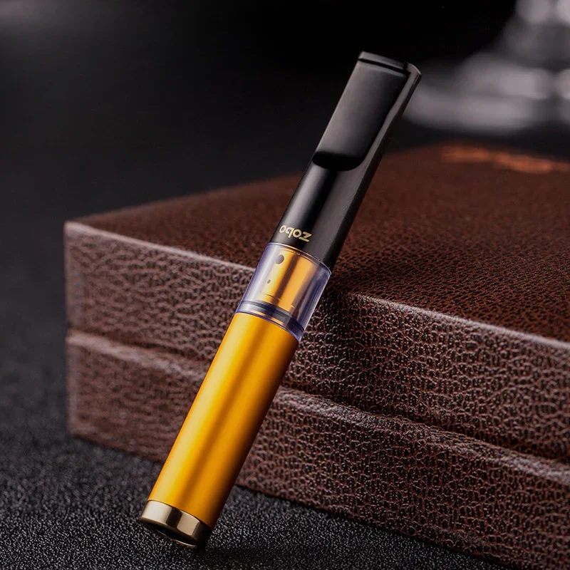 

1 Pc Elegant Cigarette Holder with Filter, Dual-Use Fine & Thick Mouthpiece, Detachable & Reusable, Men's Classic Gift Set