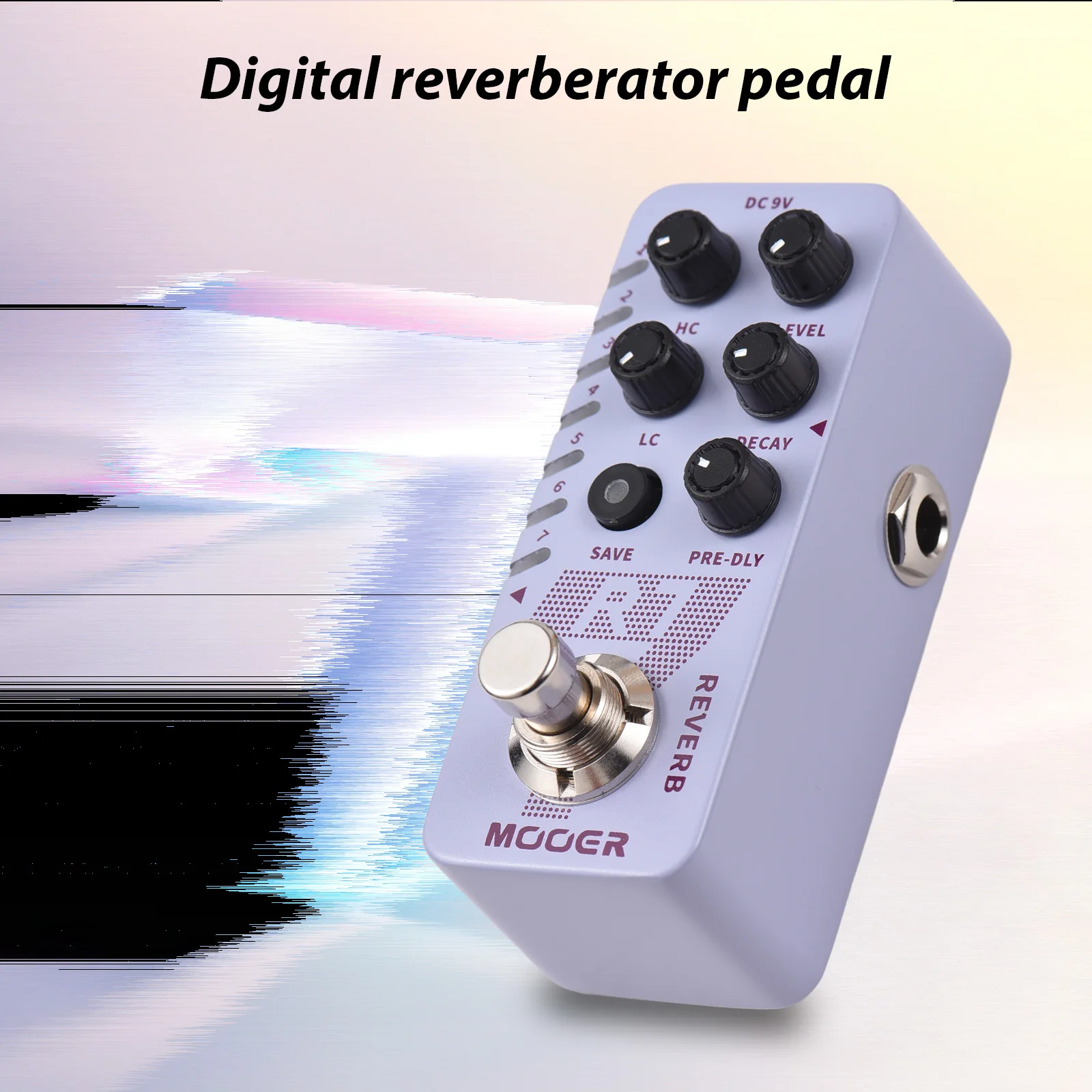 MOOER Guitar Synthesizer Pedal Electric Guitar Effects Pedal 7 SYNTH Sound Modes True Bypass Metal Shell DC 9V guitar pedal