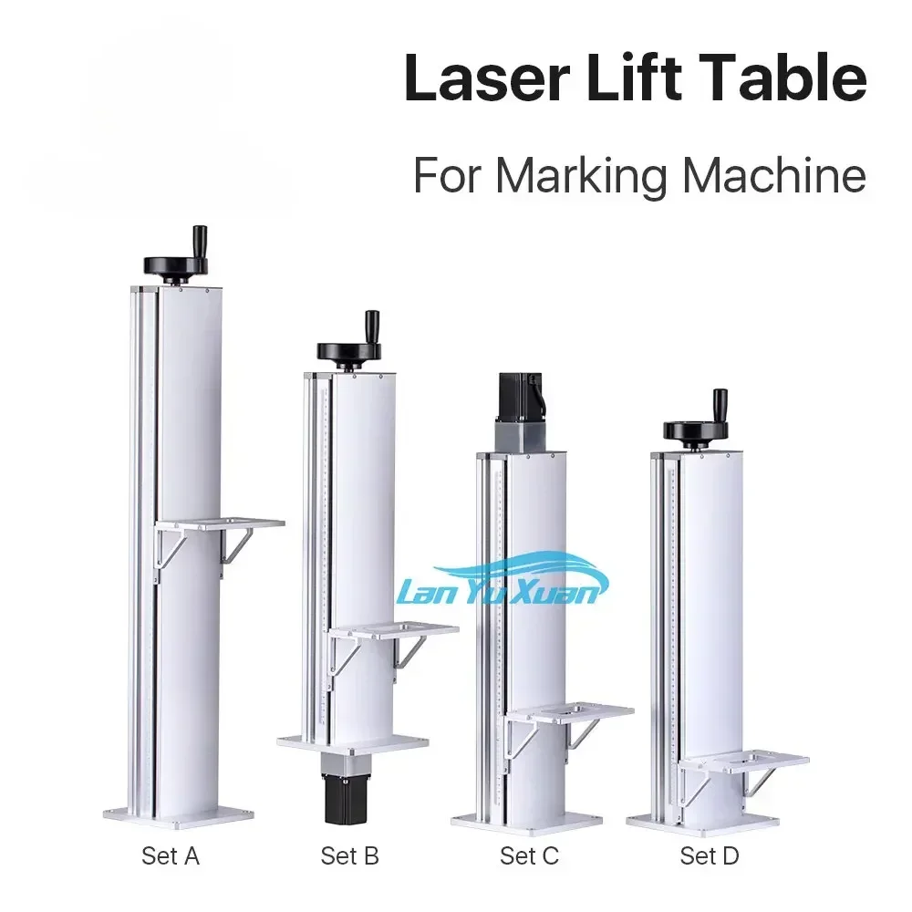 

Cloudray Laser Marking Machine Lift Table Z Axis Lifting Table Height 500 & 800mm with Motor Control for Laser Marking Machine