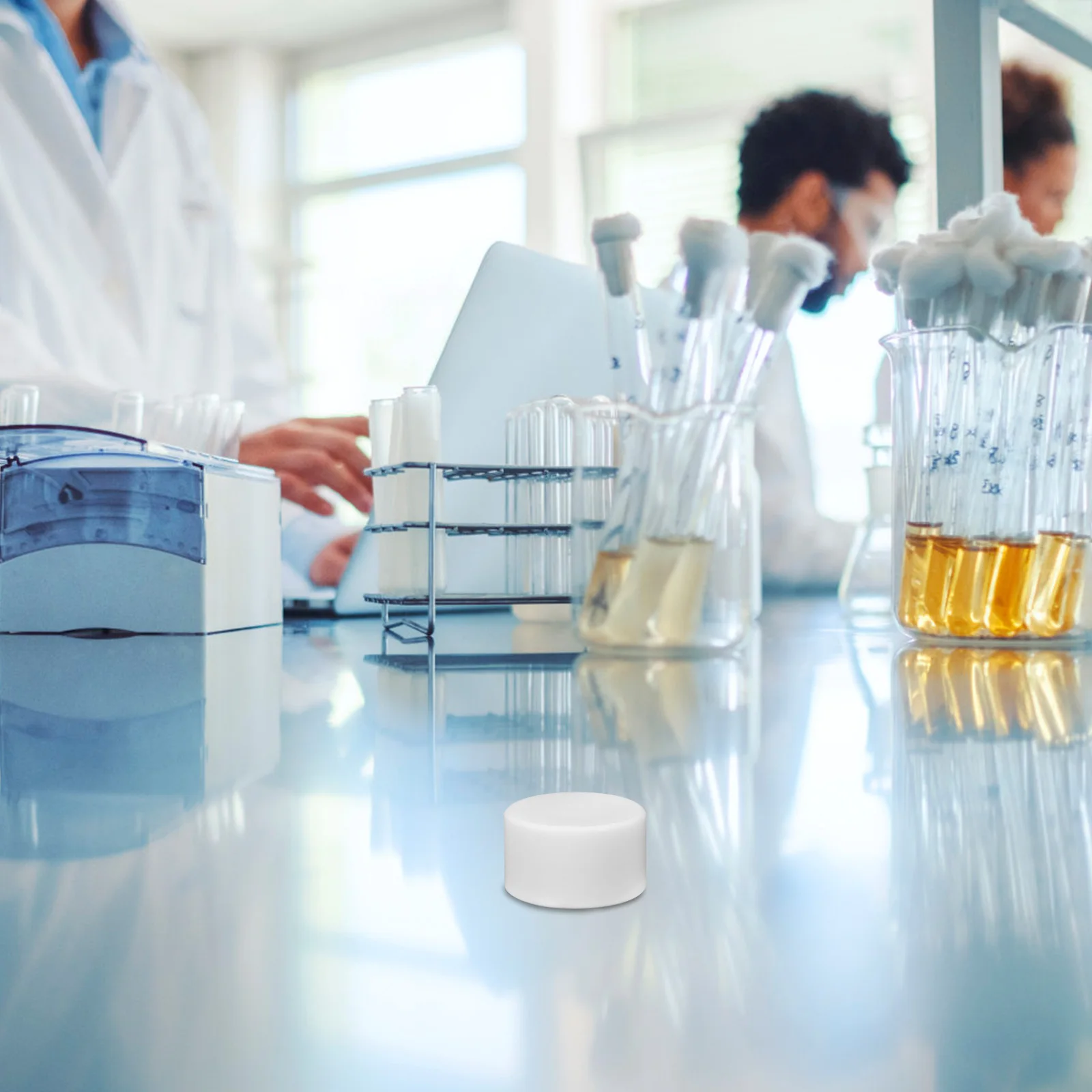 

PTFE Evaporating Dish 30mm Petri Dishes Agar Plates Round Shaped Heat Resistant Corrosion Proof Vessel Sink