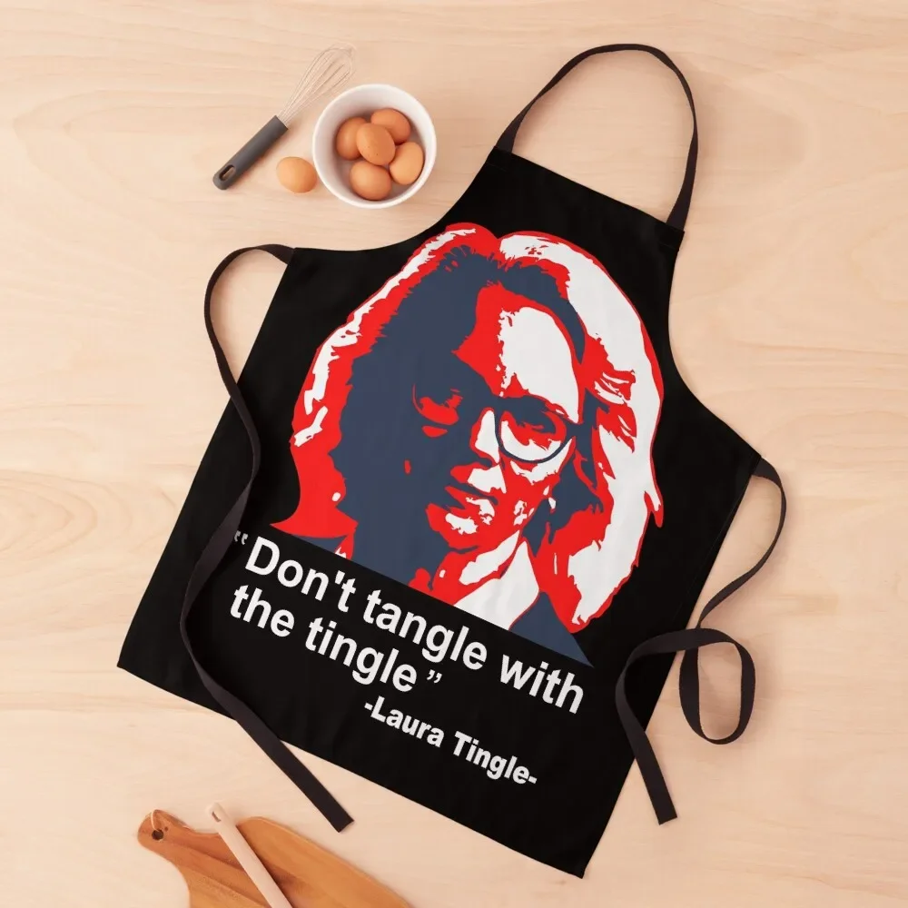 

Laura Tingle Don't Tangle With The Tingle Apron Woman Work women's kitchens For Nail Stylist Apron