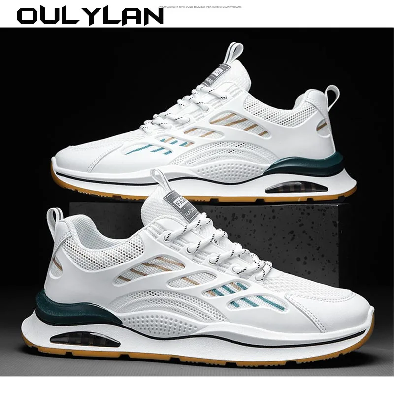 NEW Fashion Men\'s Sneakers Lightweight Wear-resistant Anti Slip Running Shoes Casual White Footwear Men Summer Sports Shoes