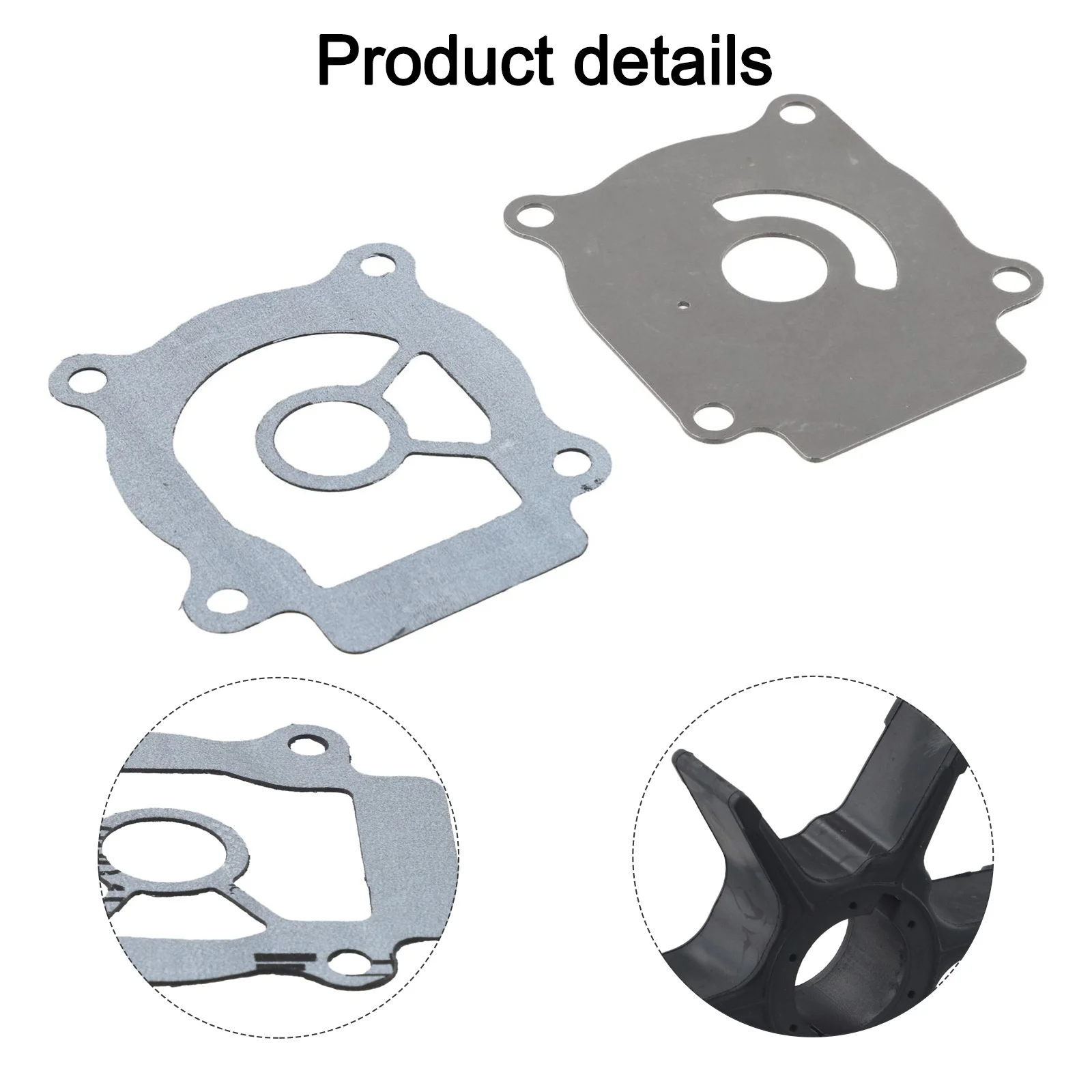 For Outboard Engine Water Pump Repair Kit for Suzuki 25 30 40 50 17400 Enhances Engine Performance with Components
