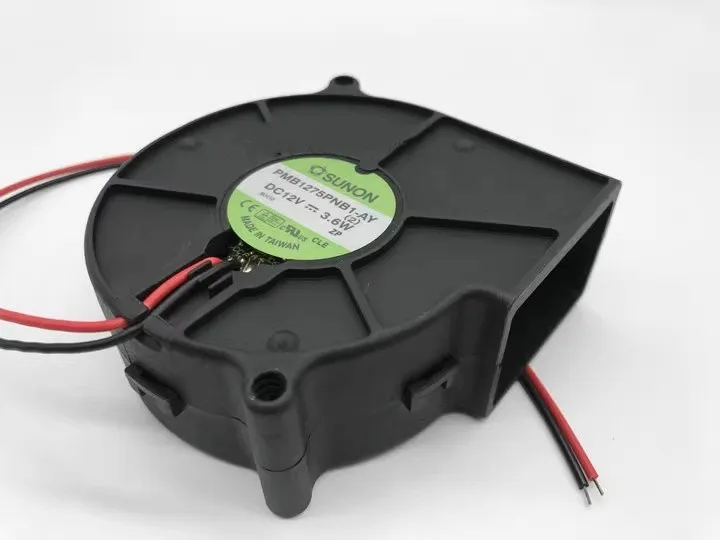 新しい-sunon-pmb1275pnb1-ay-12v-36w-7cm-7530-冷却ファン