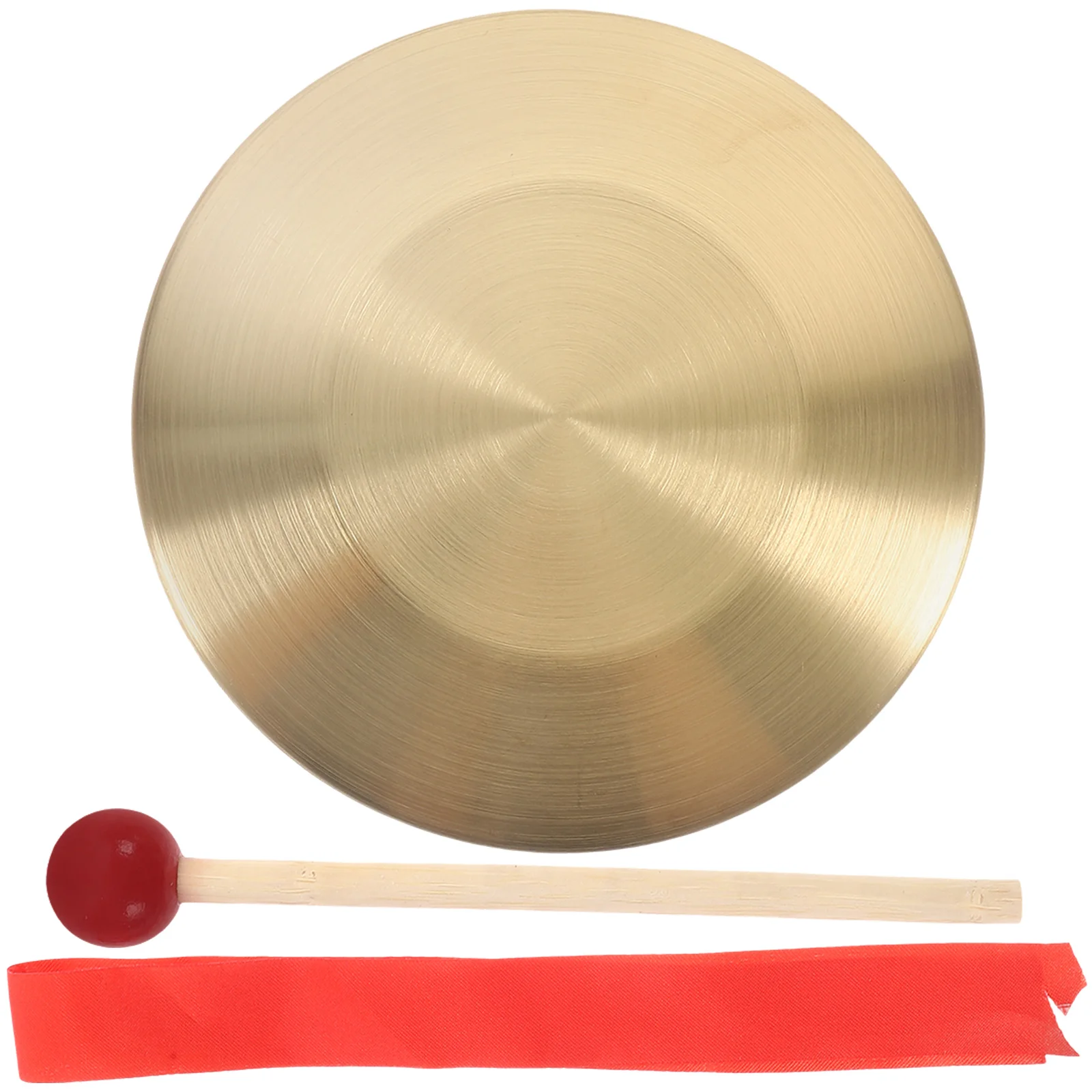 

1 set 15 5cm 6inch Copper Gong Drum Cymbal Hand Made Durable Percussion Kids Hearing Training Mini Child
