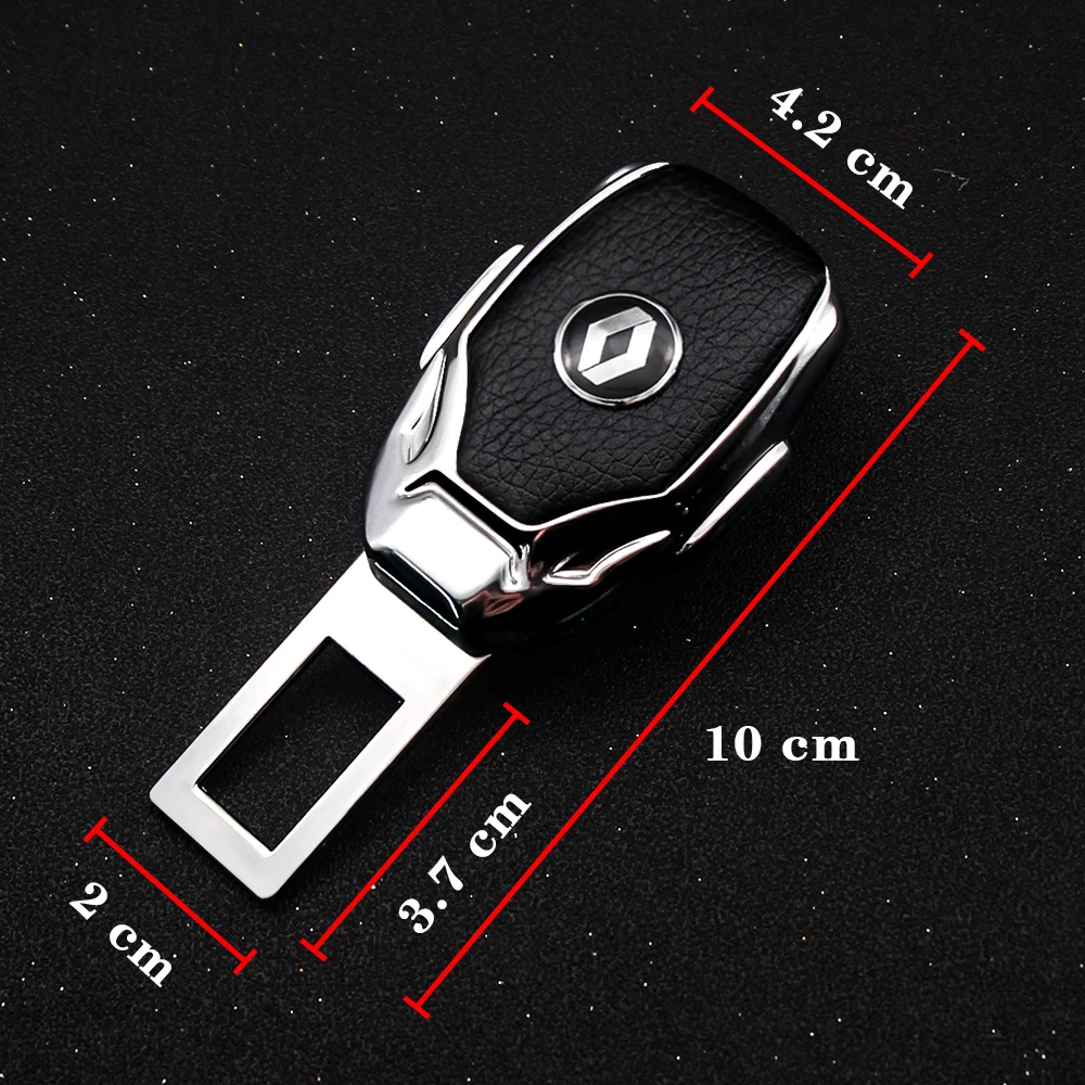 Car Styling Seat Belt Buckle Extension Plug Accessory Tool For Renault Fluence Captur Megane Clio Kadjar Talisman Arkana RS Line