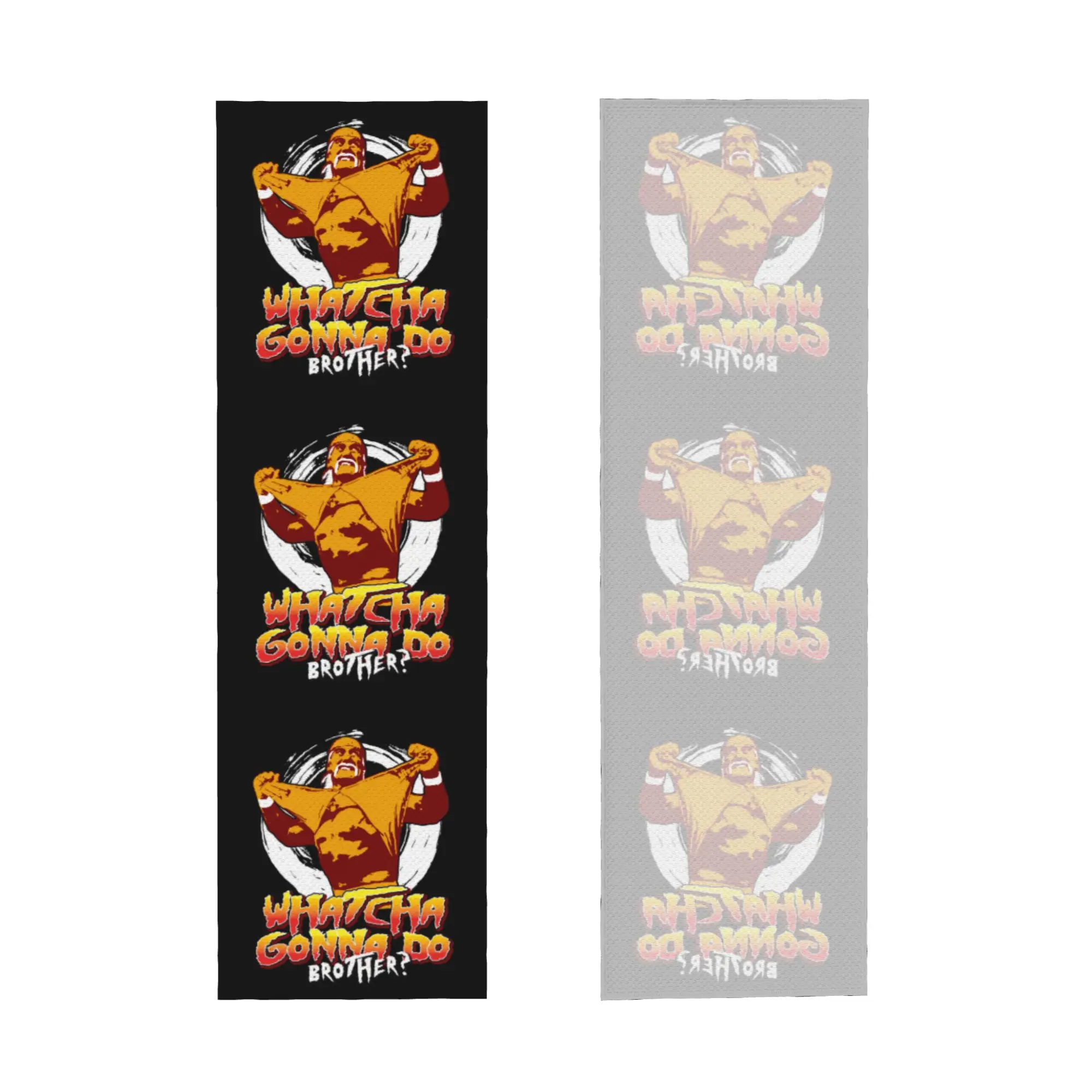 Hulk Hogan American Pro Wrestling Cold Exercise Towel Face Towel Quick Drying  Shower Breathable Cold Towel
