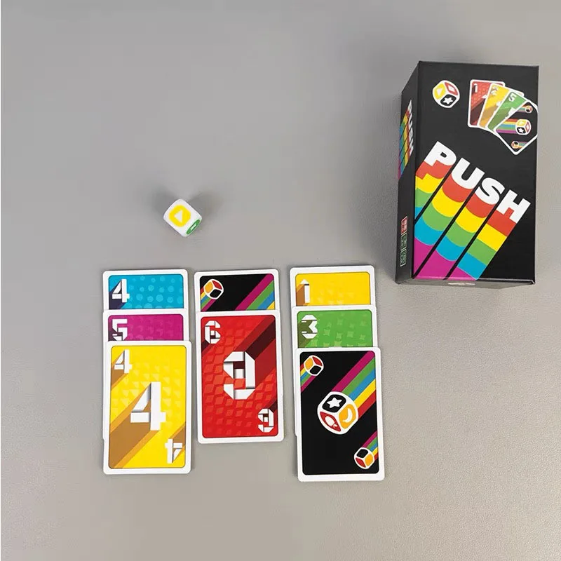 Push Card Game Adults and Teens Strategy Board Game- Family Game for Kids and Adults Age 8 Years Up - 2 to 6 Players gallery 4